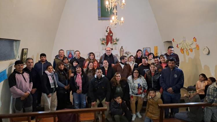 Mons. Buenanueva realizó una visita pastoral a la comunidad de Morteros Mons. Buenanueva realizó una visita pastoral a la comunidad de Morteros