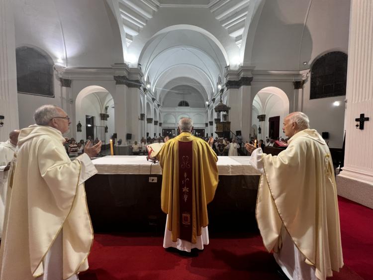 Mons. Collazuol celebró 25 años de su consagración episcopal