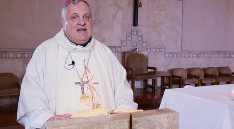 Mons. Colombo invita a participar de las celebraciones centrales de Semana Santa