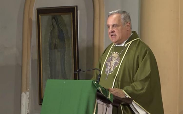 Mons. Colombo: 'Jesús siempre tiene una palabra que serena y anima'