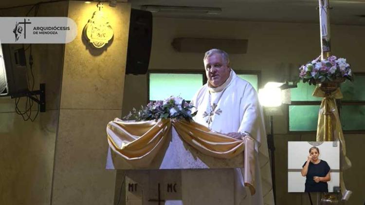 Mons. Colombo: La Iglesia debe presentar al Resucitado en todas sus dimensiones