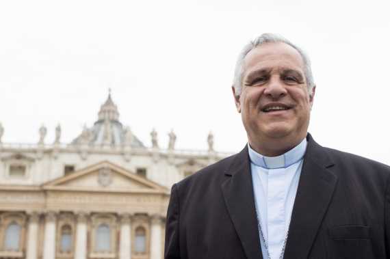Mons. Colombo mantuvo un encuentro fraterno con el papa León XIV