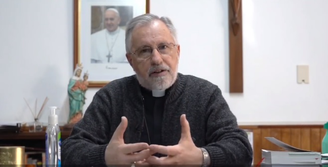 Mons. Croxatto animó a rezar el rosario y pidió paz, encuentro y diálogo