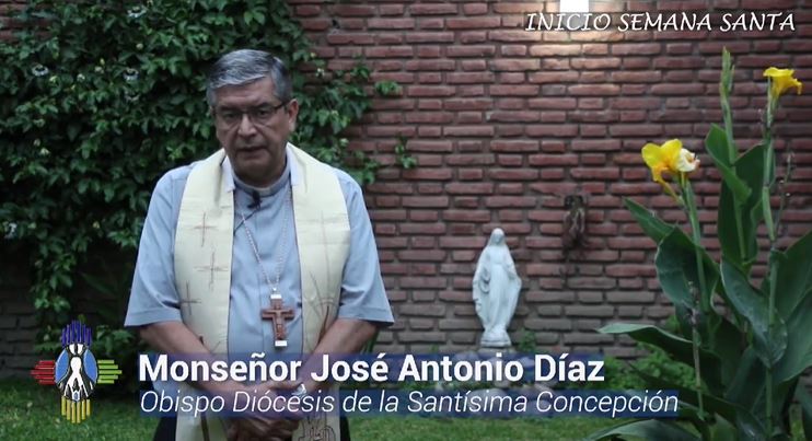 Mons. Diaz exhortó a "rezar mucho" en esta Semana Santa