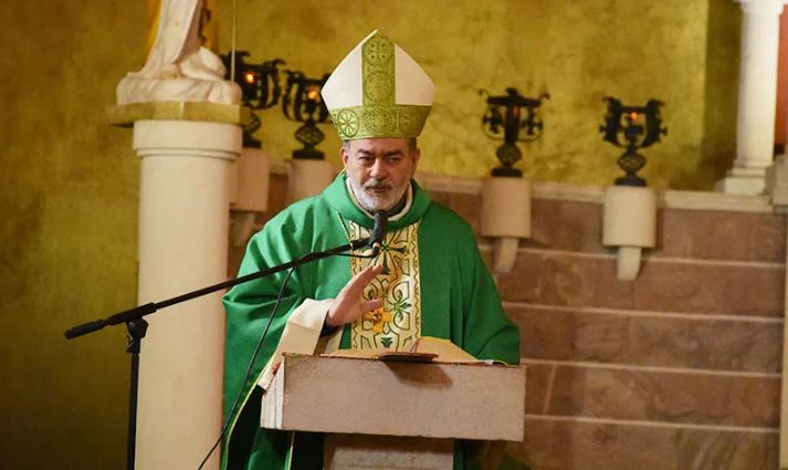 Mons. Domínguez, a los docentes: 'Levantar la mirada al Maestro con mayúscula'