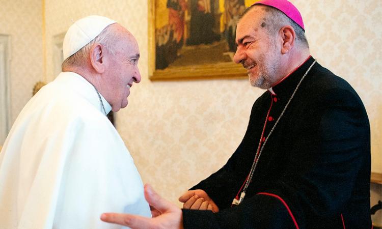 Mons. Domínguez comparte los consejos del Papa para la diócesis de San Rafael