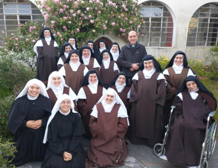 Las hermanas Carmelitas celebraron un nuevo aniversario de la Madre Maravillas