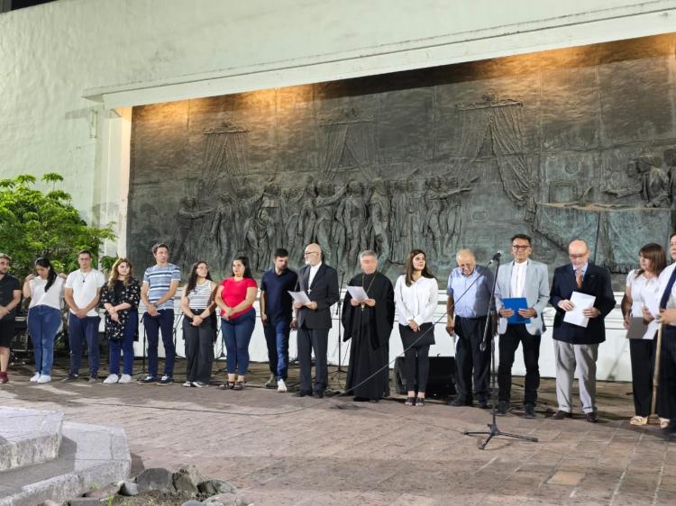 Tucumán: Mons. Ferrari participó de una oración ecuménica en la Casa Histórica