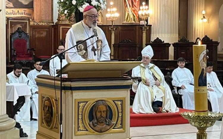 Mons. Ferrari: 'Renovemos el compromiso por el bien común incluyendo a todos'