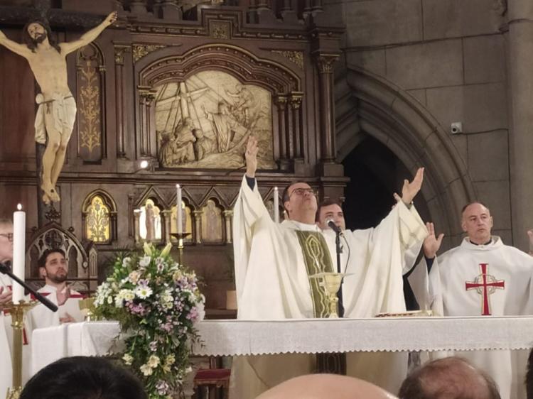 Mons. Mestre se despidió de la comunidad diocesana de Mar del Plata