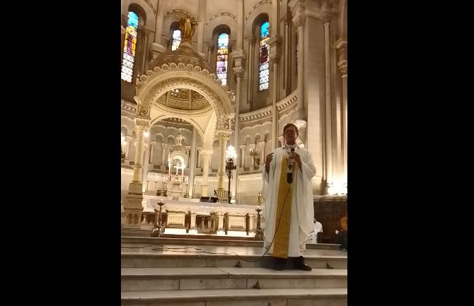 Mons. García Cuerva: 'Acá en el Sagrado Corazón pasan cosas muy lindas'