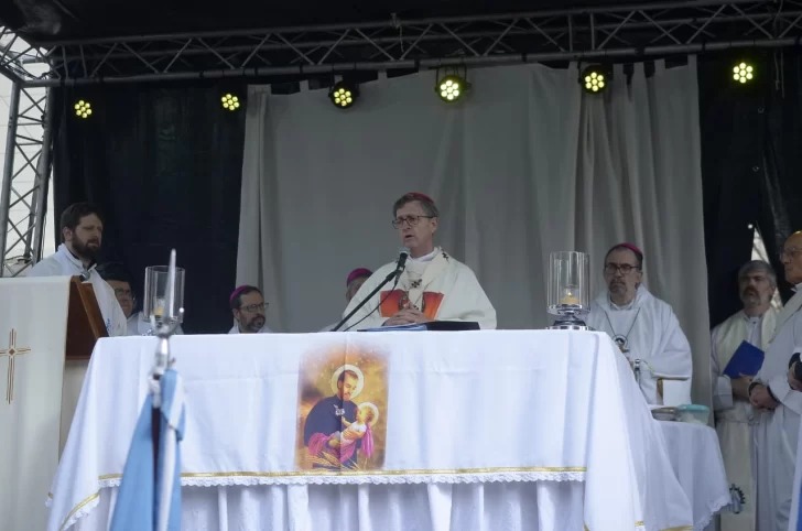 Mons. García Cuerva en San Cayetano: 'Que nuestro país sea posada para todos'