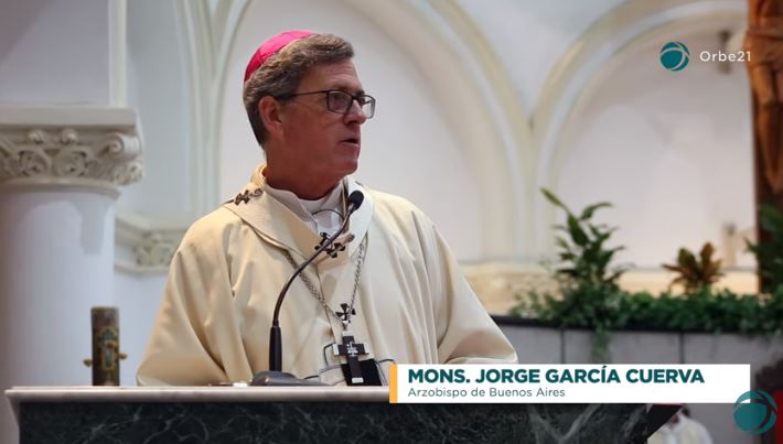 Mons. García Cuerva en San Ramón Nonato: limpiar la mirada, orar y confiar en el Señor