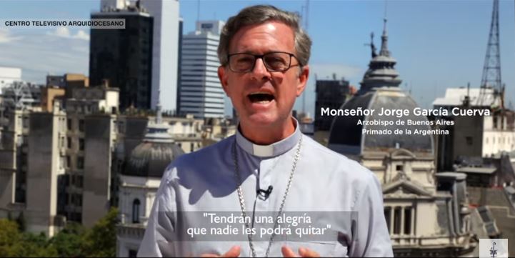 Mons. García Cuerva: 'Nuestra alegría tiene como fuente a Jesús resucitado'