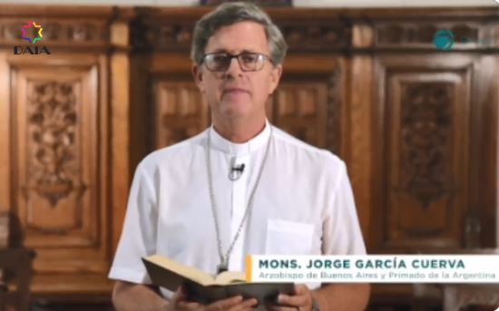 Mons. García Cuerva saluda a la comunidad judía con motivo de Pesaj