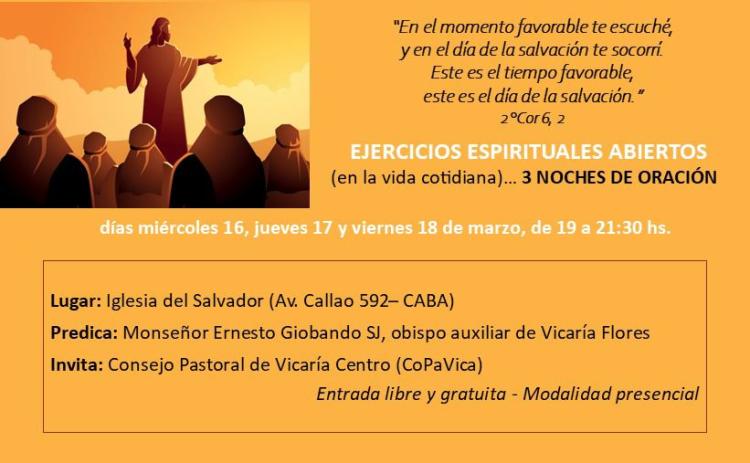 Mons. Giobando predicará ejercicios espirituales en la Iglesia del Salvador