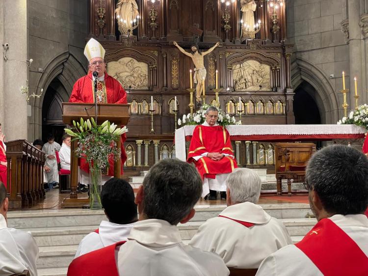 Mons. Giobando: 'Sigamos construyendo una ciudad donde brillen los valores del Evangelio'