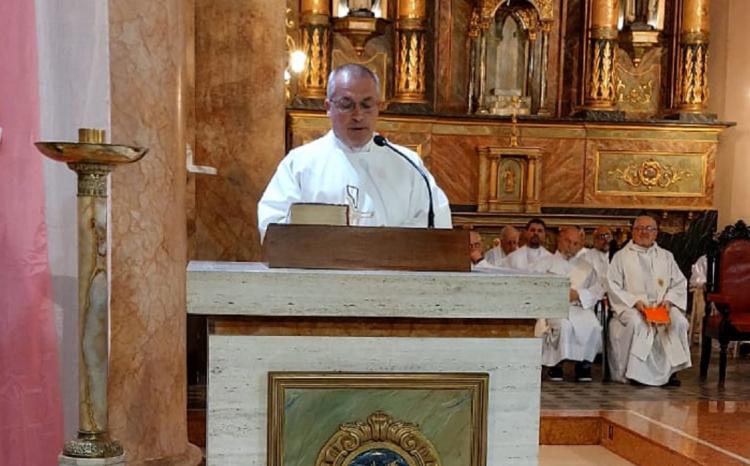 Mons. Landra se despidió de la diócesis de Gualeguaychú