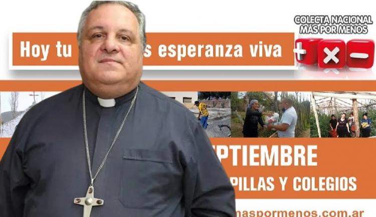 Colecta Más por Menos: Mons. Colombo alentó a colaborar con generosidad Colecta Más por Menos: Mons. Colombo alentó a colaborar con generosidad