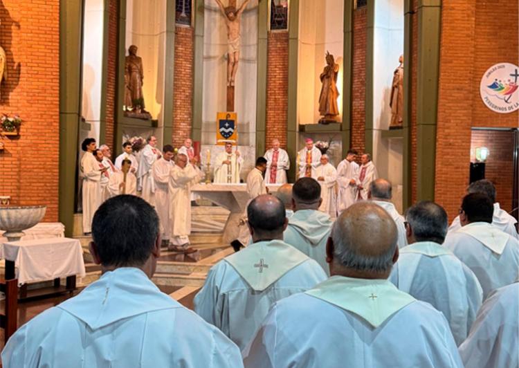 Mons. Margni agradeció la labor pastoral del clero diocesano Mons. Margni agradeció la labor pastoral del clero diocesano