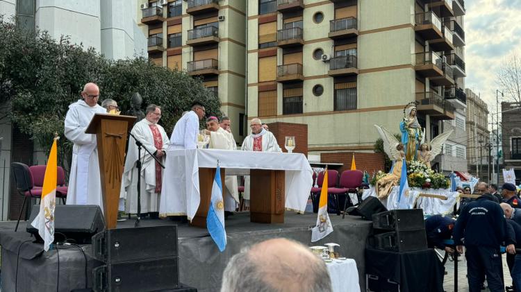 Mons. Margni: 'Con María, renovemos nuestro sí a la llamada del Evangelio'