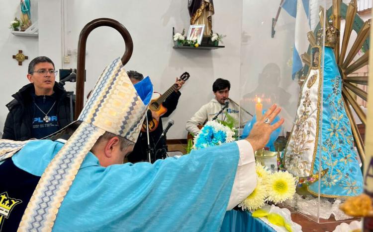 Mons. Margni: 'La Virgen María nos muestra el camino hacia una sociedad más justa'