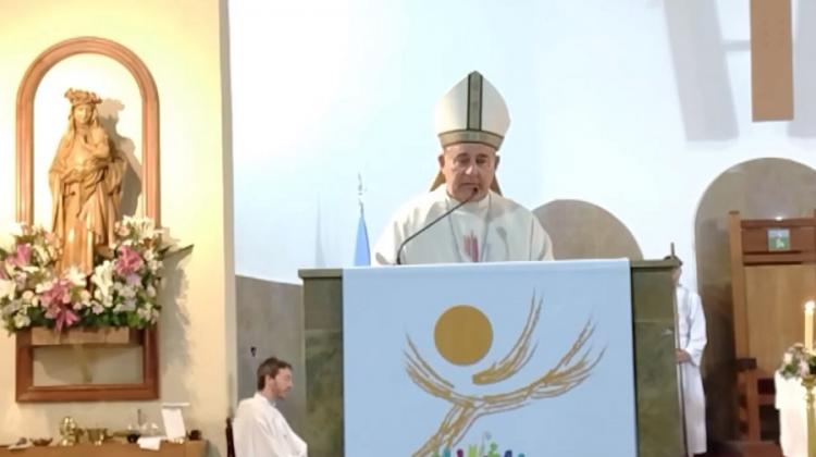 Mons. Martín: "Pidámosle a Santa Rosa poder servir a la Patria en sus necesidades"
