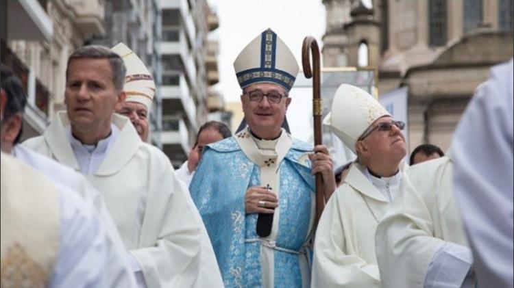 Mons. Martín presentó a los nuevos obispos auxiliares de Rosario