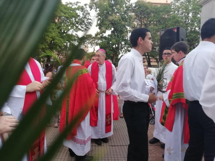 Mons. Martínez destacó ritos y significación de la Gran Semana