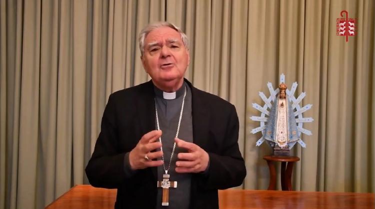 Mons. Ojea: 'La alegría del corazón se dilata cuando ofrecemos ayuda'