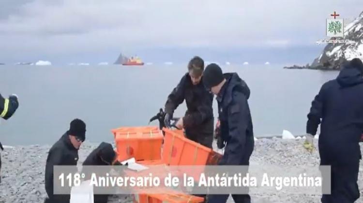 Mons. Olivera agradeció por los 118 años de la presencia argentina en la Antártida