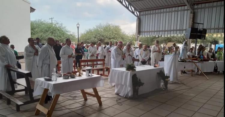 Mons. Sánchez presidió misa de acción de gracias en Villa Silípica por Mama Antula