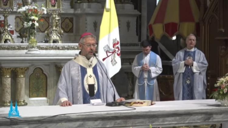 Mons. Scheinig llamó a un verdadero compromiso de oración por la paz social