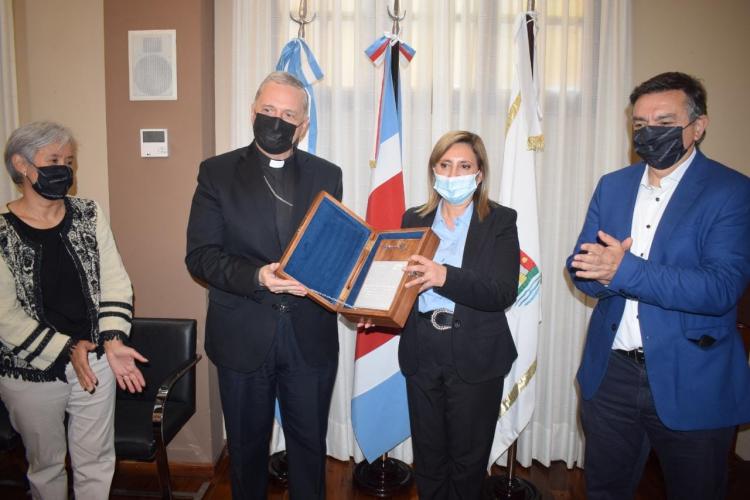 Mons. Torrado Mosconi fue declarado visitante ilustre de Santiago del Estero