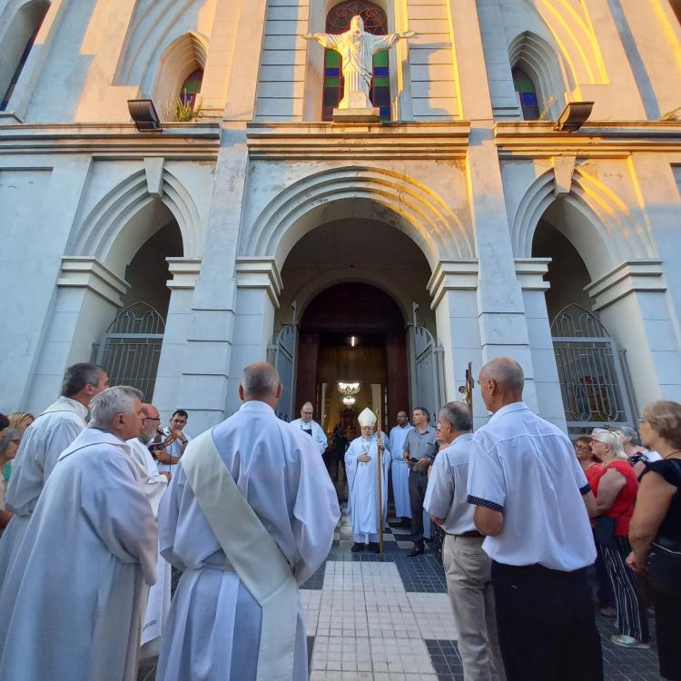 Mons. Torres presidió la apertura del Año Jubilar en Sunchales