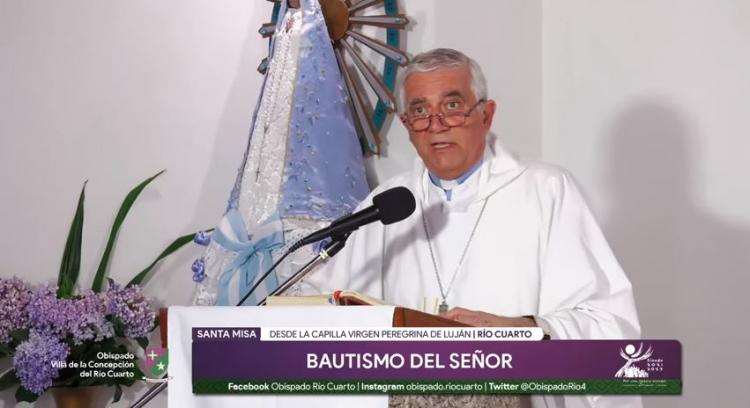 Mons. Uriona animó a "vivir intensamente nuestro Bautismo siendo testigos del Señor"