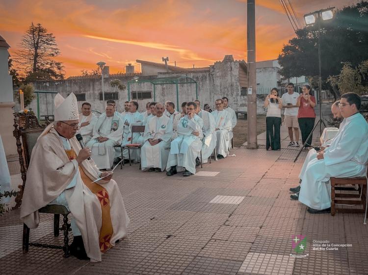 Mons. Uriona ordenó otro diácono en Río Cuarto