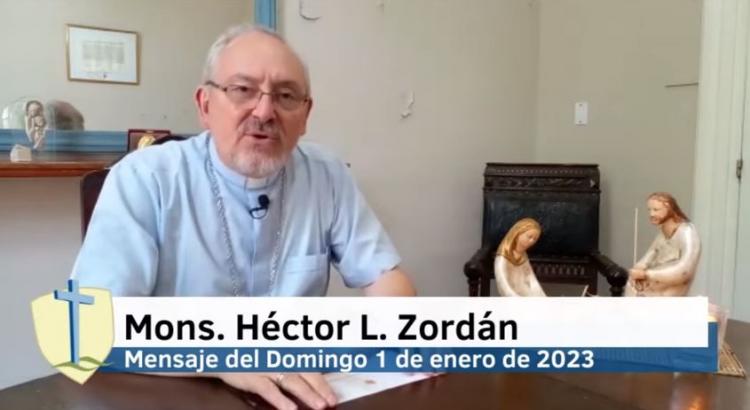 Mons. Zordán compartió su mensaje por el año que comienza