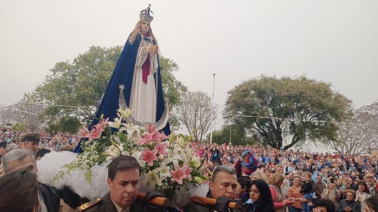 Mons. Zurbriggen: 'María de la Concordia, acompañanos en la oración y en la misión'