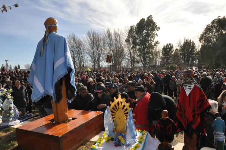 Peregrinación de fe a Chimpay por Ceferino Namuncurá