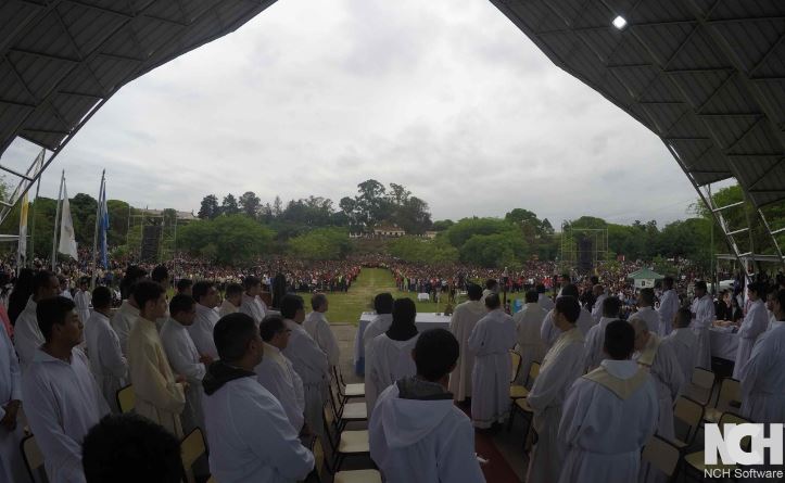 Multitudinaria peregrinación de los jóvenes jujeños al santuario de Río Blanco