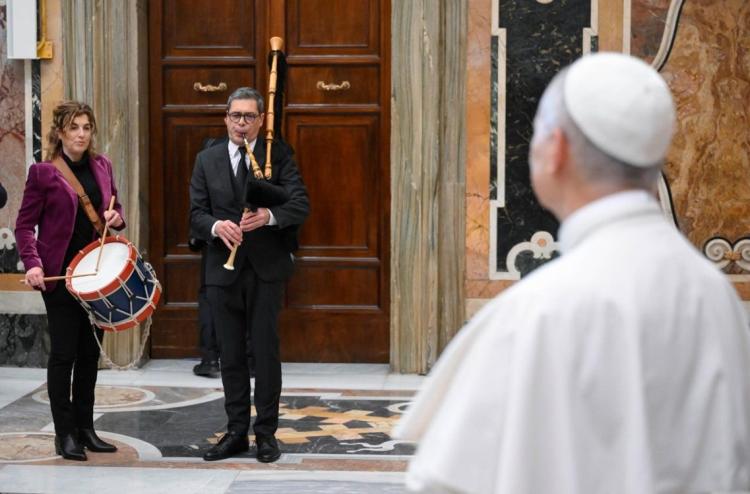 Navidad: El Papa animó a escuchar música que nos acerque a Dios