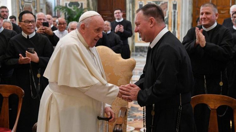 "No tengan miedo de emprender nuevo caminos", animó el Papa a los Redentoristas