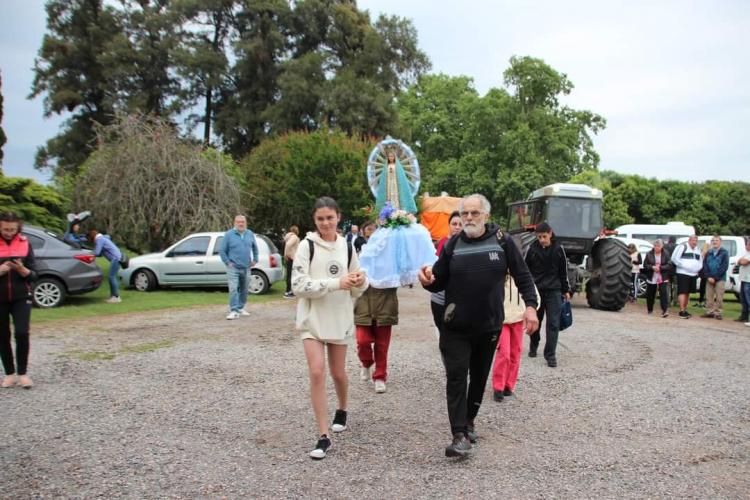 Nueve de Julio: se realizó una nueva peregrinación al monasterio de Los Toldos