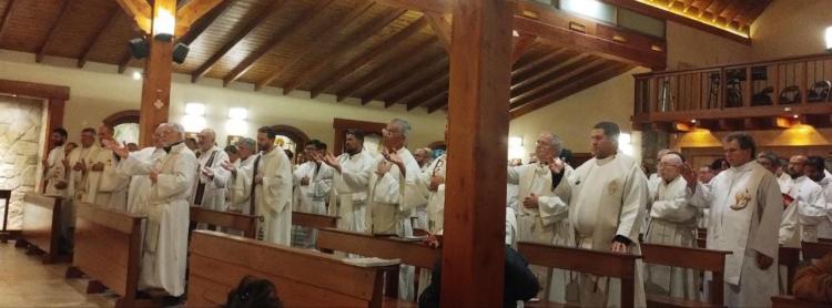 El clero de la región Patagonia tuvo su encuentro anual en Bariloche