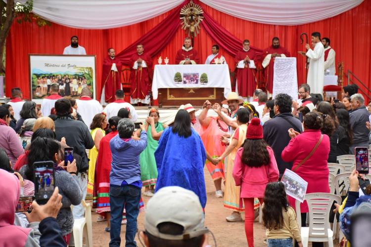 Orán celebró el primer aniversario de la beatificación de los mártires del Zenta