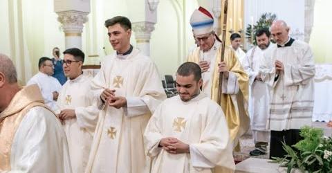 Ordenación de tres nuevos sacerdotes rosarinos