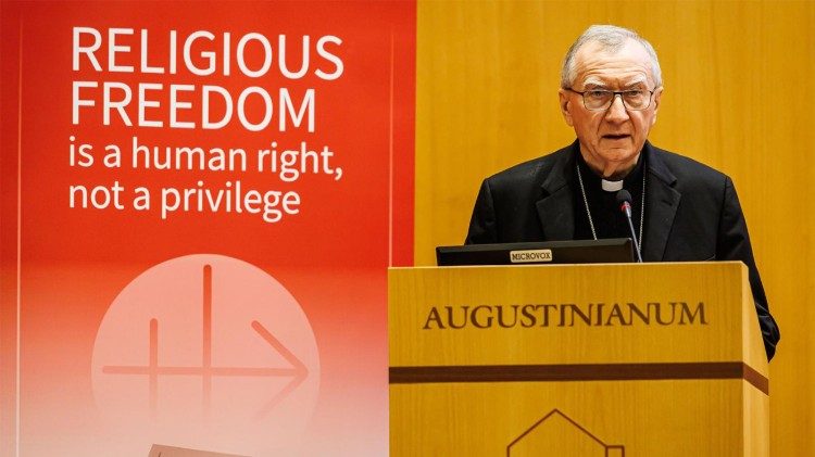 Parolin: 'La libertad religiosa, un baluarte esencial pero frágil' Parolin: 'La libertad religiosa, un baluarte esencial pero frágil'