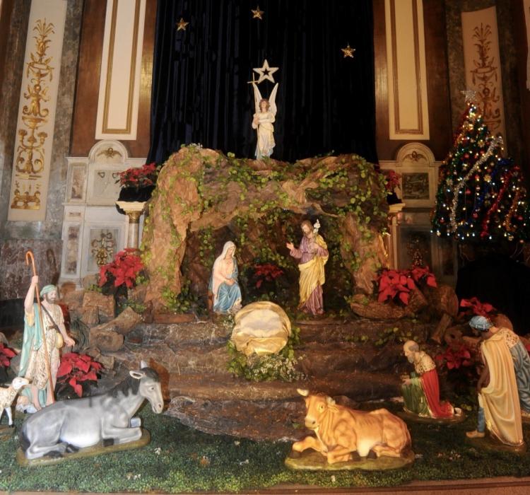 Nuevo pesebre y calendario de celebraciones en la catedral de Buenos Aires