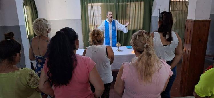 Posadas: celebración de la Epifanía del Señor en el penal de mujeres